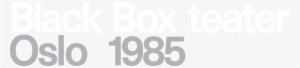 Black Box Teater Logo