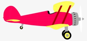 Picture Freeuse Library Biplane Clipart - Biplane Clipart Transparent Background