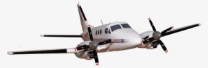 Modern Plane Transparent Png - Beechcraft King Air