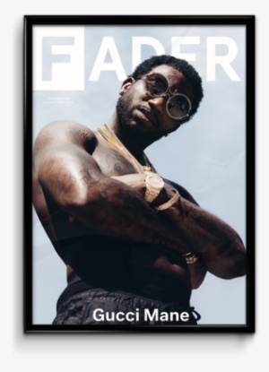 Gucci Mane Poster - Gucci Mane Fader Cover