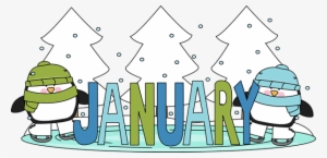 2017 Clipart January Png Freeuse Download - Month Of January Clipart