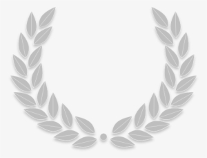 Silver Download Png Image - Silver Laurel Wreath