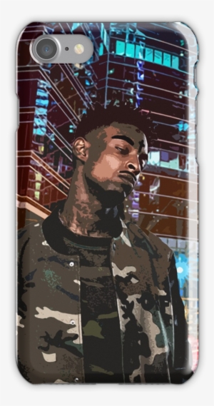 21 Savage Artwork Iphone 7 Snap Case - 21 Savage