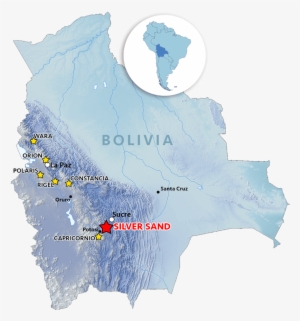 Silver Sand Project Location - Map