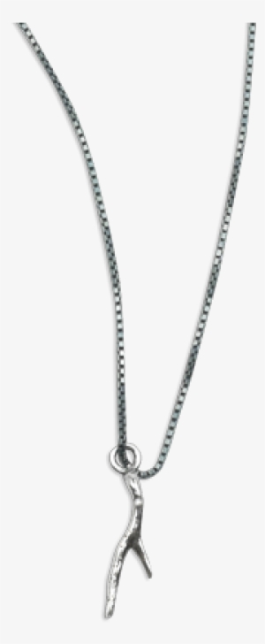 Coral Necklace Silver Thumbnail - Silver