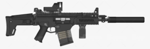 Machine Gun Clipart Ar15 - Assault Rifle Png