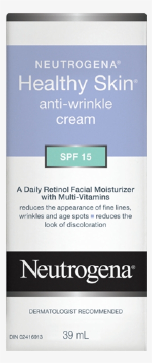Neutrogena® Healthy Skin® Anti-wrinkle Cream Spf - Neutrogena Ageless Restoratives 5 Minute Facial - 1.7