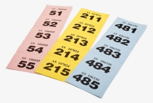 Raffle Tickets - Raffle Tickets Transparent