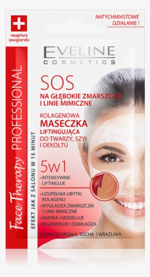 Eveline Sos Face Neck Mask For Deep Mimic Wrinkles