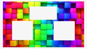 Moldura Cores Carnaval 5 Png