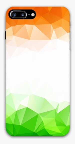 Triangle Geometrical With Indian Tricolor Iphone 8 - Mobile Phone