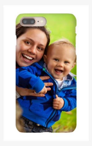 Personalised Picture Iphone 8 Plus Case - Stilren Billedramme Valnød 18x24 Cm