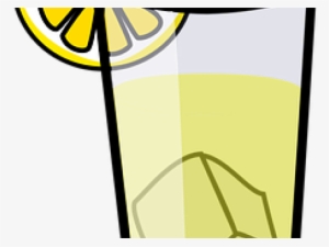 Juice Clipart Lemonade Stand - Lemon Juice Glass Clipart