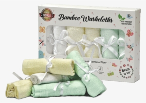 Bamboo Baby Washcloths - Polar Fleece