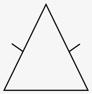 Equilateral Triangle Equilateral Polygon Right Triangle - Triangulo Dibujo