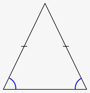 Le Triangle Isocèle À Deux Angles Égaux Et Deux Côtés - Triangle Isocèle Codé