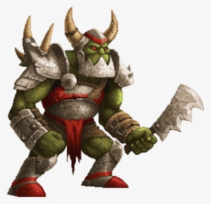 Pixel Art Warhammer Orc By Fox Demon Kasumi On Deviantart - Orc Pixel Art