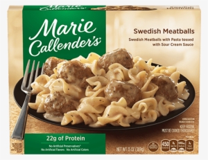 Swedish Meatballs - Marie Callender Country Fried Chicken Breast Tenders