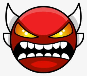 Geometry Dash Demon Face