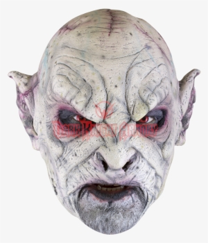 Monstrous White Orc Mask - Orc Mask