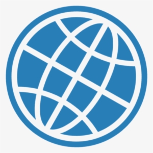 World Wide Web Logo Vector - Transparent Background Website Icon