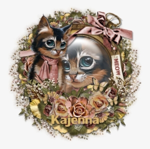 Kittens Clipart Colorful Cat - Cat