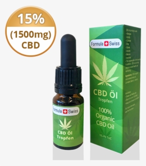 Organic Cbd Oil Drops 15% , 10 Ml - Formula Swiss