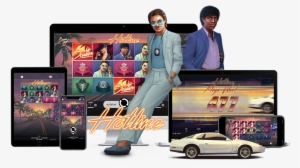 Inspired By The Surging Popularity Of Retro Themed - Hotline ™ Slot Png