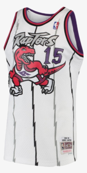 Toronto Raptors Vince Carter White Swingman Jersey - Raptors Throwback Jersey