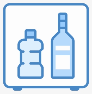 Mini Bar Icon - Glass Bottle