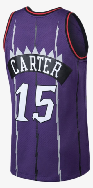 Toronto Raptors Vince Carter Purple Swingman Jersey - Toronto Raptors Vince Carter Hardwood Classics Road