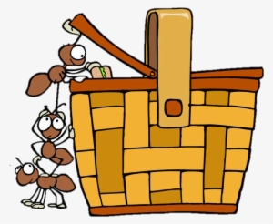 Picnic Basket - Clip Art Picnic