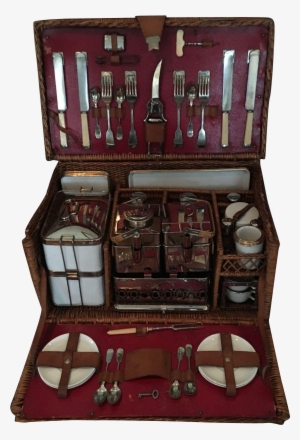 Vintage Picnic Basket - Drawer