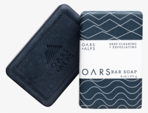 Blue Charcoal Exfoliating Oars Bar - Oars + Alps Exfoliating Blue Charcoal Bar Soap