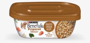 Prepared Meals Roasted Chicken Recipe Dog Food - Purina Beneful Prepared Meals Beef Stew Dog Food