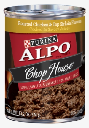 Alpo Chop House Roasted Chicken & Top Sirloin Flavors - Alpo Dog Food