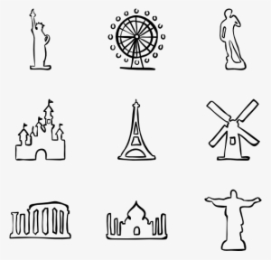 Hand Drawn Travel - Hand Drawn Travel Icons