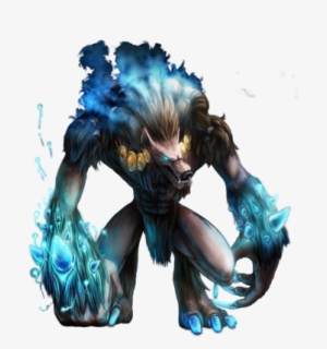 Fantasía Fuego Azul Animal Psd - Blue Fire Animal