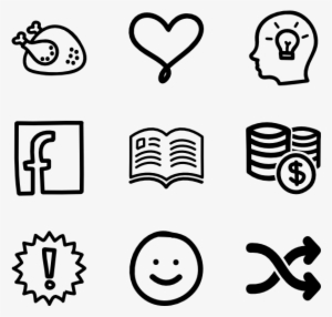 Hand Drawn - Fitness Equipment Icon