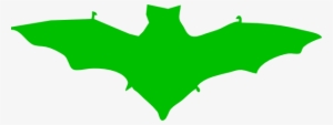 Green Bat Clipart