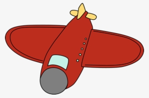 Big Red Airplane Clip Art - Big Aeroplane Clipart