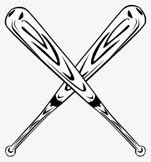 Baseball Bat Silhouette At Getdrawings - Baseball Bat Clipart