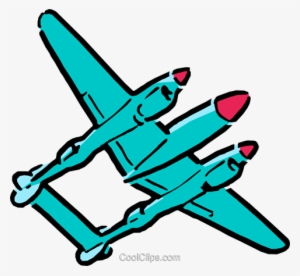 Cartoon Airplanes Royalty Free Vector Clip Art Illustration - Navy Airplane Cartoon