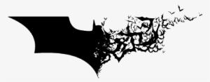 Bat Silhouette Png Background Image - Batman Symbol With Bats