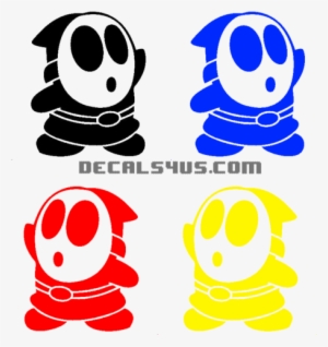 Shy Guy Decal - Super Mario Bros Phone Case - Samsung Galaxy S4