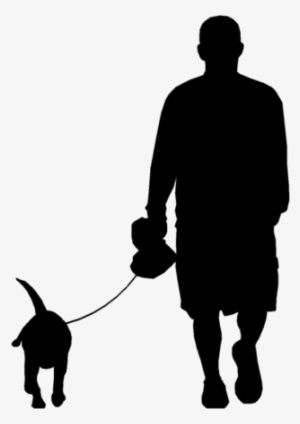 Dog Walking In The Neighborhood Live Morris Farm - People Walking Silhouette Png