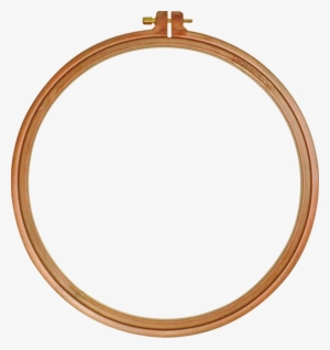 2 Screwed Plastic Embroidery Hoop - Circle