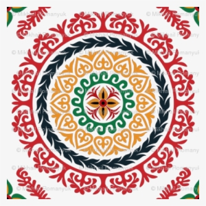 Traditional Tajik Embroidery - Sankalp Se Siddhi Logo