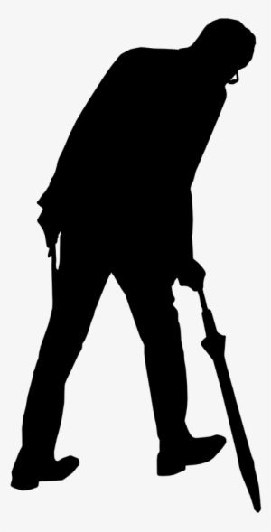 Stick,hunched Over, - Umbrella