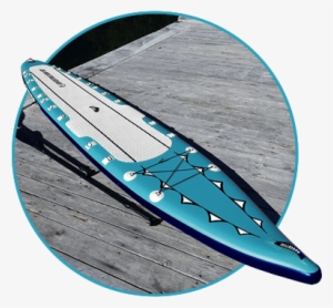 Oar Board Rower Blue Adventure 16 Stand Up - Dinghy